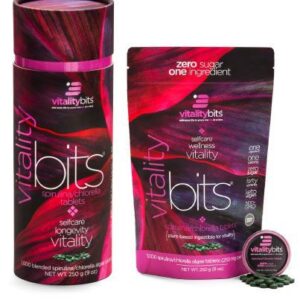 Vitalitybits® Spirulina/Chlorella Tablets